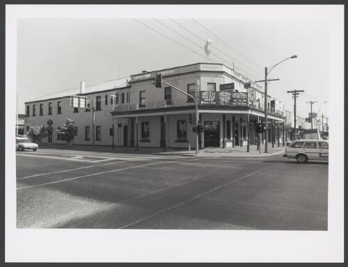 Shepparton Hotel. Corner Wyndham and High Streets. 1994 [picture] / photography by Raymond de Berquelle