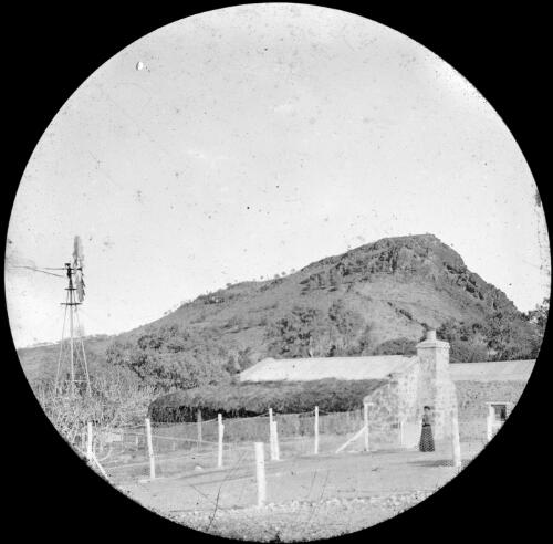Balcanoona, South Australia, 1909 [transparency] : lantern slide used by Rev. F.H. Paterson, north South Australia / [John Flynn?]