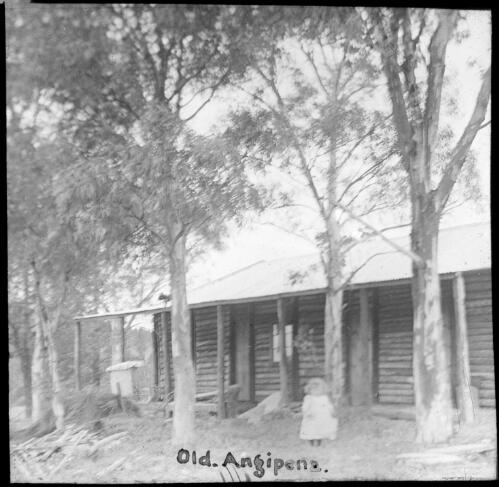 Old Angipena [Angepena Homestead], South Australia [transparency] : lantern slide used by Rev. F.H. Paterson, north South Australia / [John Flynn?]