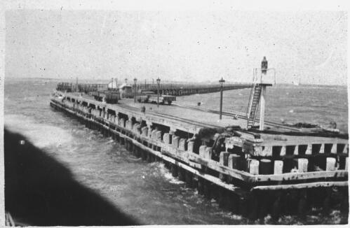 Pier? [picture] : Fred McKay Cape York Peninsula and West Queensland Patrol 1938-1940 / [Fred McKay]