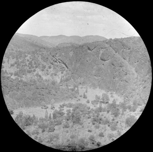 Near Wirrealpa Hill, South Australia, 1910 [transparency] : lantern slide used by Rev. F.H. Paterson, north South Australia / [John Flynn?]