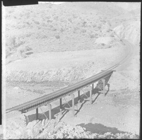 Puttapa Gap near Beltana, South Australia [transparency] : part of South Australian and other AIM [Australian Inland Mission] scenes used by Rev. F.H. Patterson