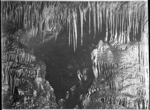 Buchan Caves?, Victoria, 1 [picture] : part of a mixed selection of lantern slides and negatives from John Flynn's teaching days in Gippsland, and early AIM [Australian Inland Mission] / John Flynn