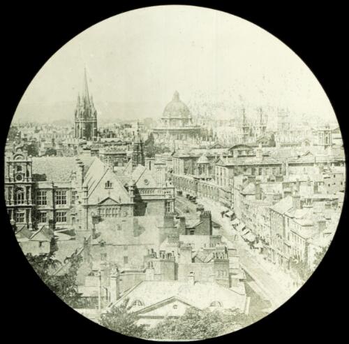 View of Oxford, England [transparency] : part of a lantern slide lecture collection, 1926 / [John Flynn?]