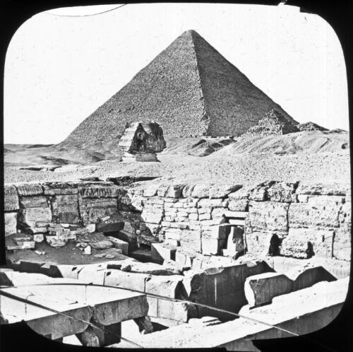 New excavations of King Shafre's granite tomb [transparency] / by Prof. Piazzi Smyth