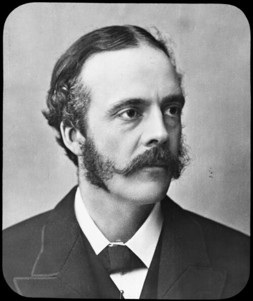 Portrait of the Right Hon. A.J. Balfour [transparency] / G.W.W