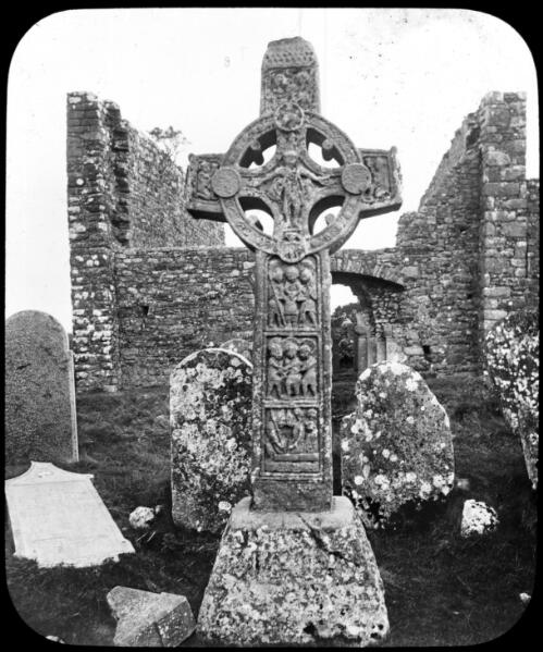 Celtic cross, Clonmacnoise [transparency] / G.W.W