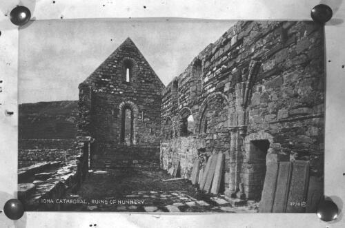 Iona Cathedral, ruins of a nunnery [picture] / [John Flynn?]