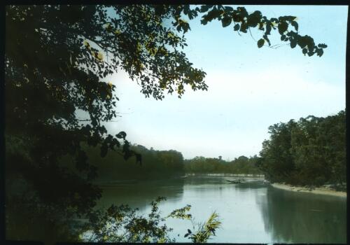 Daly River [transparency] : part of a lantern slide lecture collection, 1926 / [John Flynn?]