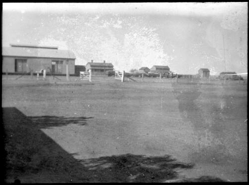 [Station buildings] [transparency] : scenes in the Diamantina area and other general scenes / [John Flynn?]