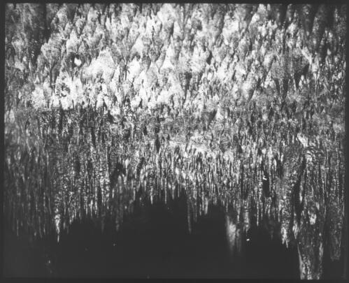 Fairy shower [geological formation] [transparency] : a lantern slide from John Flynn's missionary days in Gippsland 1906-7 / John Flynn