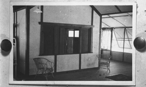 Interior of an A.I.M. ward [picture] : Sister Boakes, Southern Patrol / [John Flynn?]