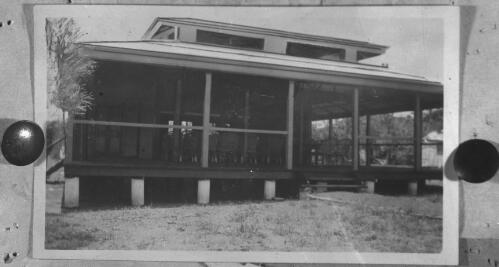 Unidentified A.I.M. building [picture] : Sister Boakes, Southern Patrol / [John Flynn?]