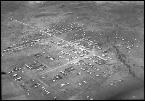 Aerial view of Cloncurry, Queensland [2] [transparency] / [John Flynn?]
