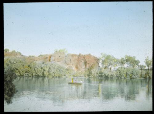 Unidentified river near Katherine [transparency] ; scenes from the North Australia Patrol and other general scenes, 1937-1942/ [John Flynn?]