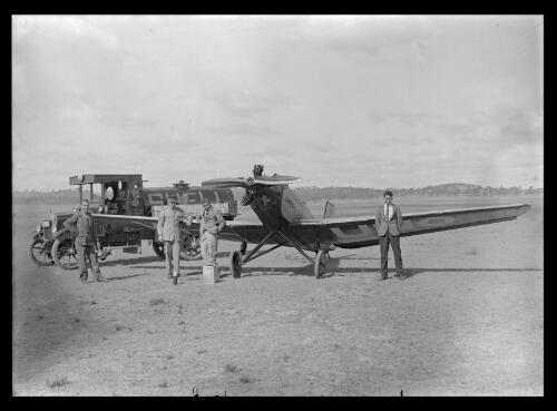 [Junkers A 50 at Canberra, between March and July, 1930] [picture] / A. Collingridge