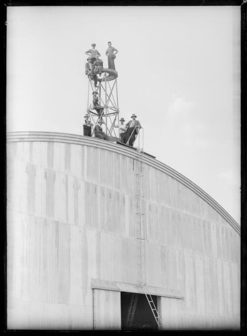 First aerial beacon, Duntroon, 1937 [picture] / A. Collingridge