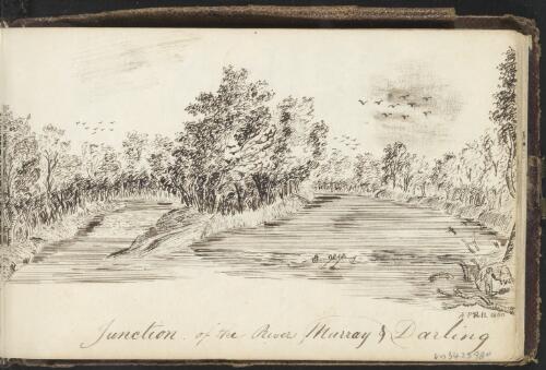 Junction of the Rivers Murray and Darling, April 1860 [picture] / C. W. Babbage