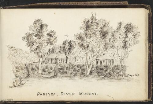 Paringa, Murray River, May 1860 [picture] / C. W. Babbage