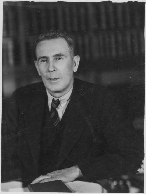 Portrait of J. B. Chifley [picture] / L. J. Dwyer