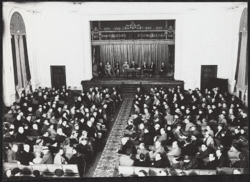 Protest meeting at the Albert Hall, Canberra, January 1936 / L.J. Dwyer