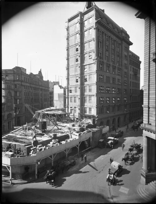 Sydney Morning Herald office, construction work [picture] / A.G. Foster