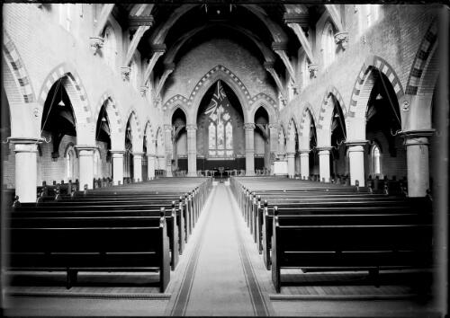 Interior view of a church in Summer Hill, New South Wales [picture] / A.G. Foster