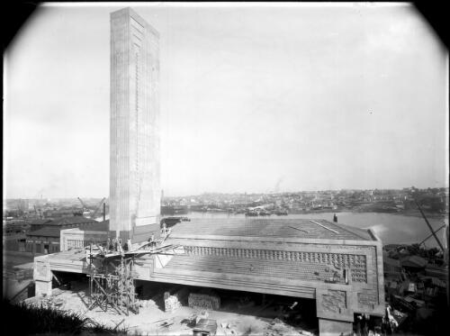 Construction of the Pyrmont incinerator, [2] [picture] / A.G. Foster