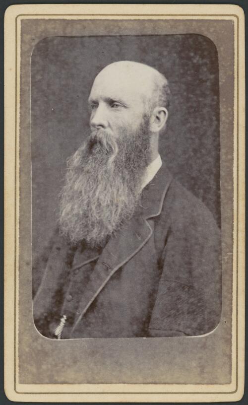 Portrait of George Fane De Salis [?] in profile, 1882 [picture] / Andrew Chandler