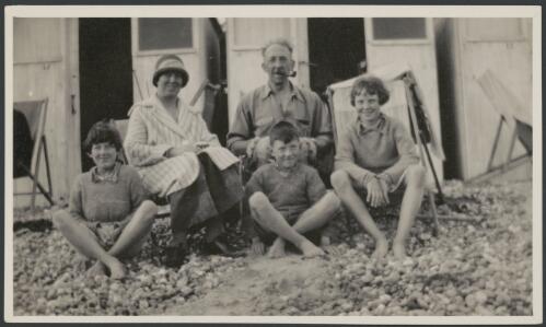Henry J. Deane with his wife and family, 1926 [picture]