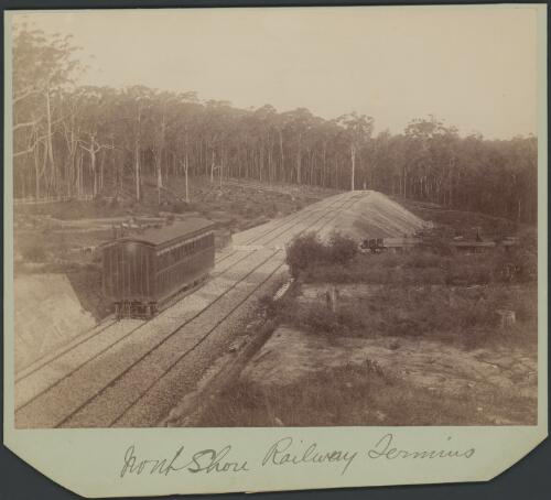 North Shore railway terminus, Sydney, ca. 1900s [picture]