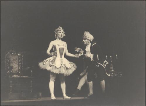 Tatiana Riabouchinska and Sviatoslov Toumine in Coppelia, Original Ballet Russe [picture] / [Colin Ferguson?]