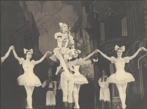 Tatiana Riabouchinska with dancers from the Original Ballet Russe in Coppelia [1] [picture] / [Colin Ferguson?]