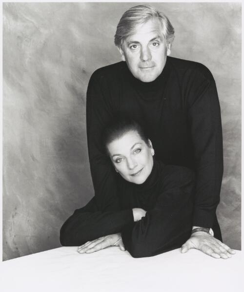 Portrait of Maggie Tabberer and Richard Zachariah, 1993 [picture] / Greg Barrett