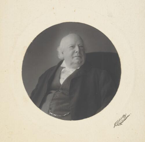 Portrait of George Coppin at 85? years, ca. 1900 [picture] / Kricheldorff