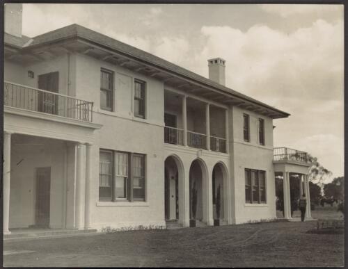 Government House, rear view, Canberra, 1927 [picture]