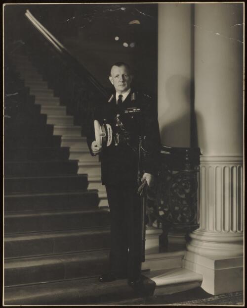 Portrait of Sir Dallas Brooks, Governor of Victoria, Melbourne, approximately 1960 [picture]