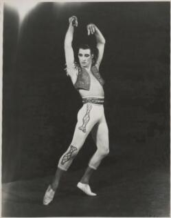 Anton Dolin in Bolero [?], Covent Garden Russian Ballet Australian tour ...