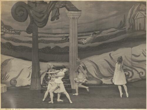 Anton Dolin and artists of the Covent Garden Russian Ballet in Protée, Covent Garden Russian Ballet Australian tour, 1938 or 1939 [6] [picture] / Hugh P. Hall