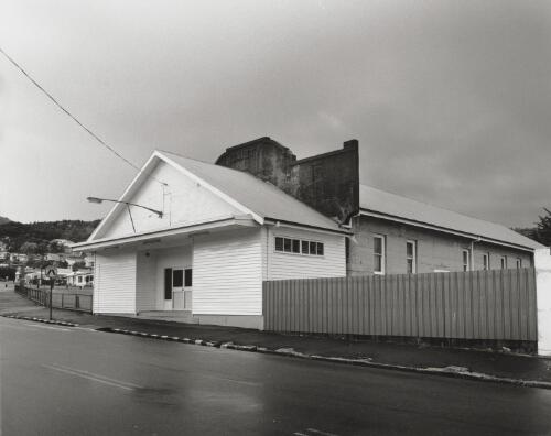 Old Gaiety Hall, now the Hydro Electric Commission building, Orr Street, Queenstown, Tasmania, 1995 [picture]