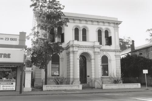 Rudall & Rudall Barristers & Solicitors, Gawler, 1859 [picture] / Peter Mathew