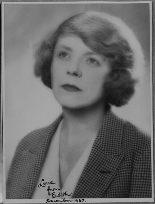 Portrait of Edith Harrhy, Melbourne, 1937 [picture] / Broothorn, Melbourne