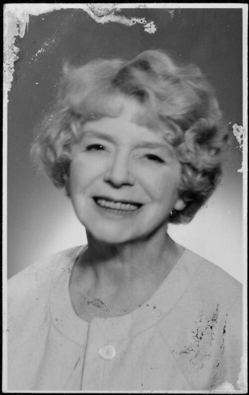 Portrait of Edith Harrhy, ca. 1960 [picture]