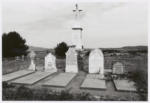 McMicking family graves. Mannus Correctional Facility in distance  Mannus Station Tumbarumba [picture]