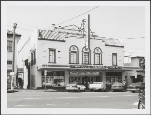 Capitol Theatre. Continuous operation as movie theatre since opened 1929.  Kepler Street, Warrnambool. 15/2/1997 [picture] / Robert Deane