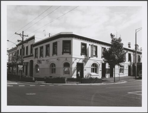 Whalers Hotel.  Former Commercial Hotel, built 1856, oldest in the town.  Timor Street, Warrnambool. 15/2/1997 [picture] / Robert Deane