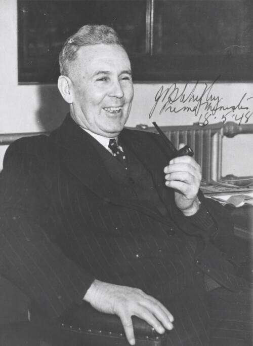 Portrait of Prime Minister Ben Chifley, 18 May 1948 [picture]