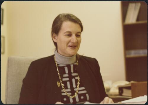Chief Justice Elizabeth Evatt, 1976 [picture] / D.J. McKenzie