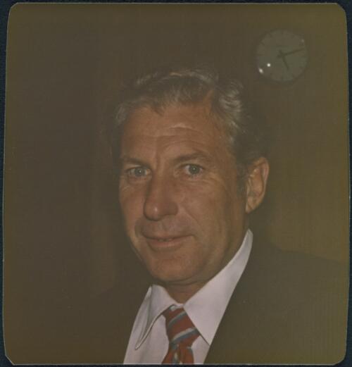Justice Alan Barblett, 1976 [picture] / D.J. McKenzie