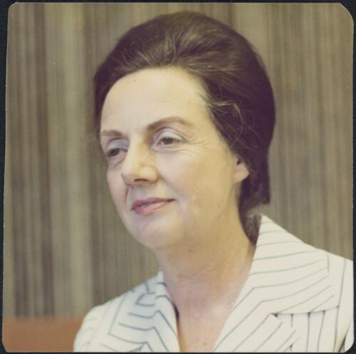 Justice Margaret Lusink, 1976 [picture] / D.J. McKenzie